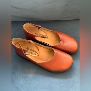 Birkenstock Brown Leather Mules